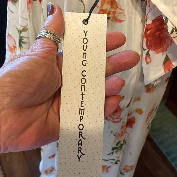 L.I.F.E. Is for eternity Sheer  high low dress NWT size L - Picture 6 of 10